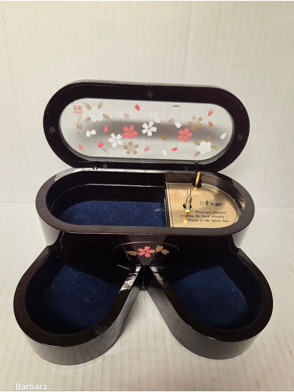 Vintage Japanese Musical Jewelry Box